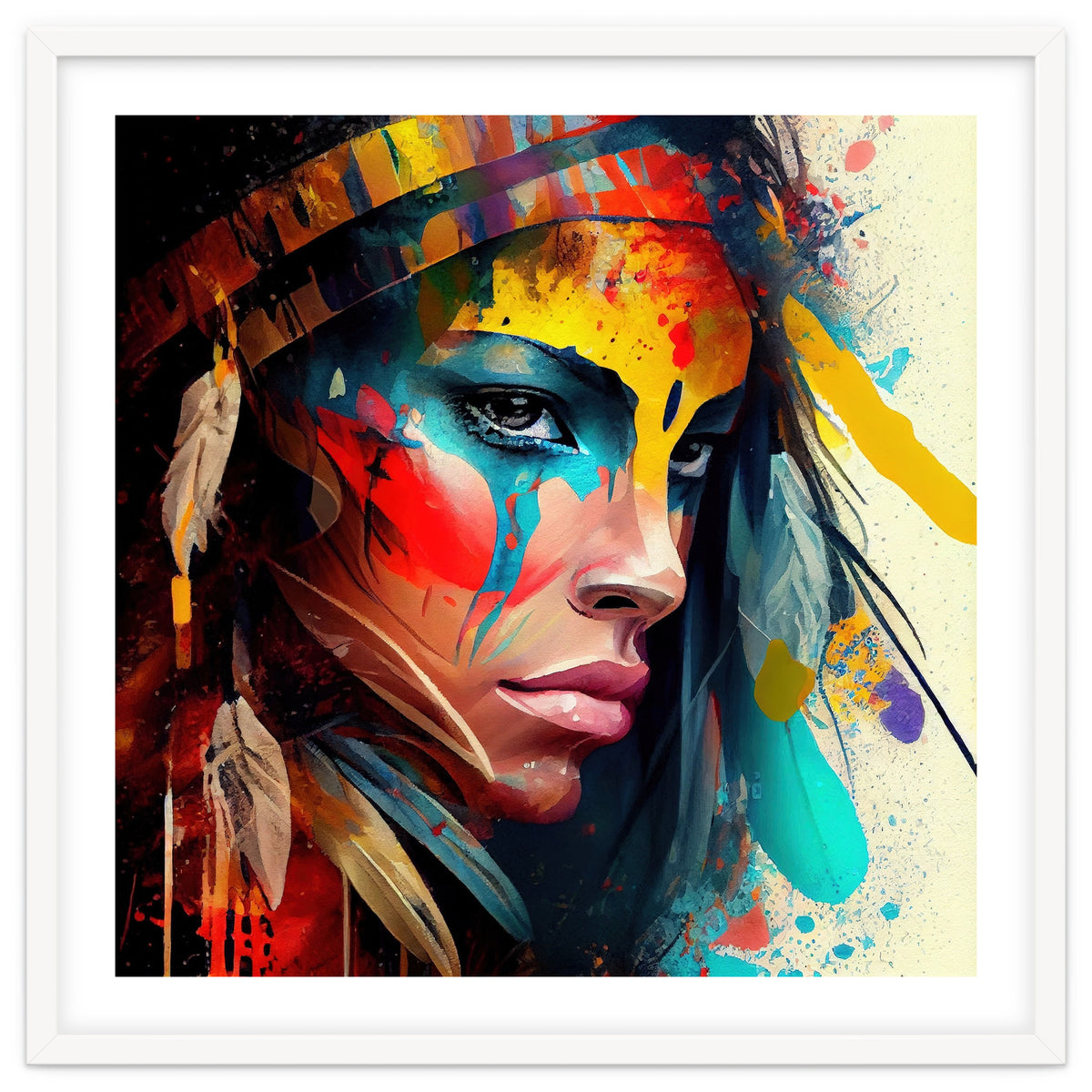 Powerful American Native Woman #5