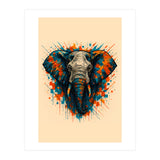 Elephant Animal Watercolor (Print Only) thumbnail