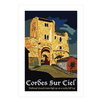 Cordes Sur Ciel France (Print Only)
