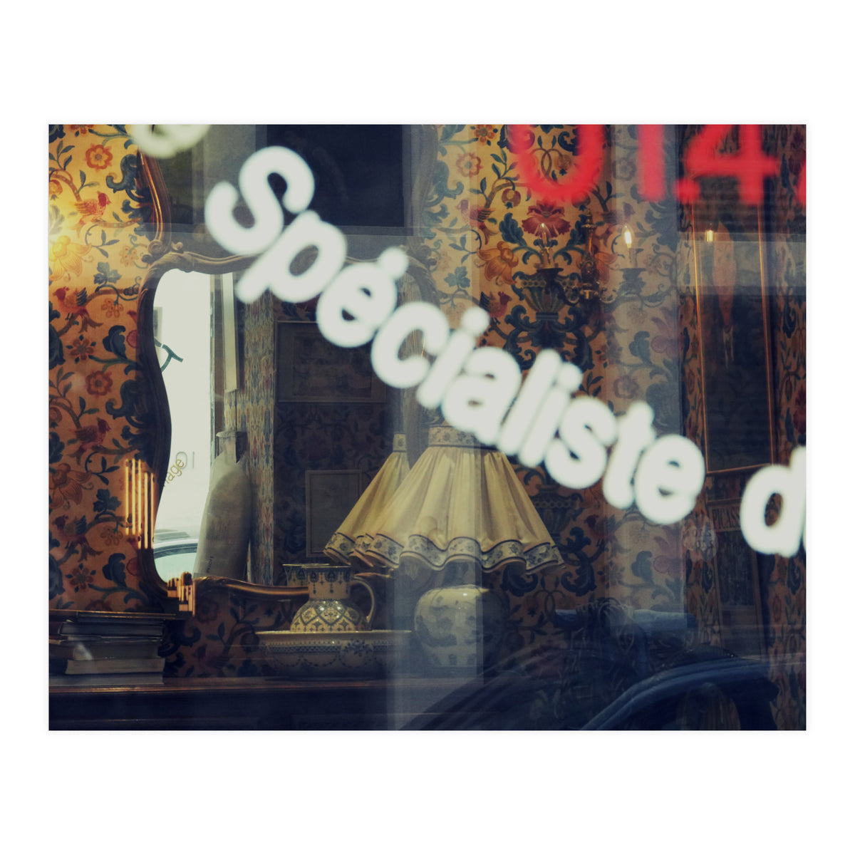 Street Photography - Paris Shop (Print Only)