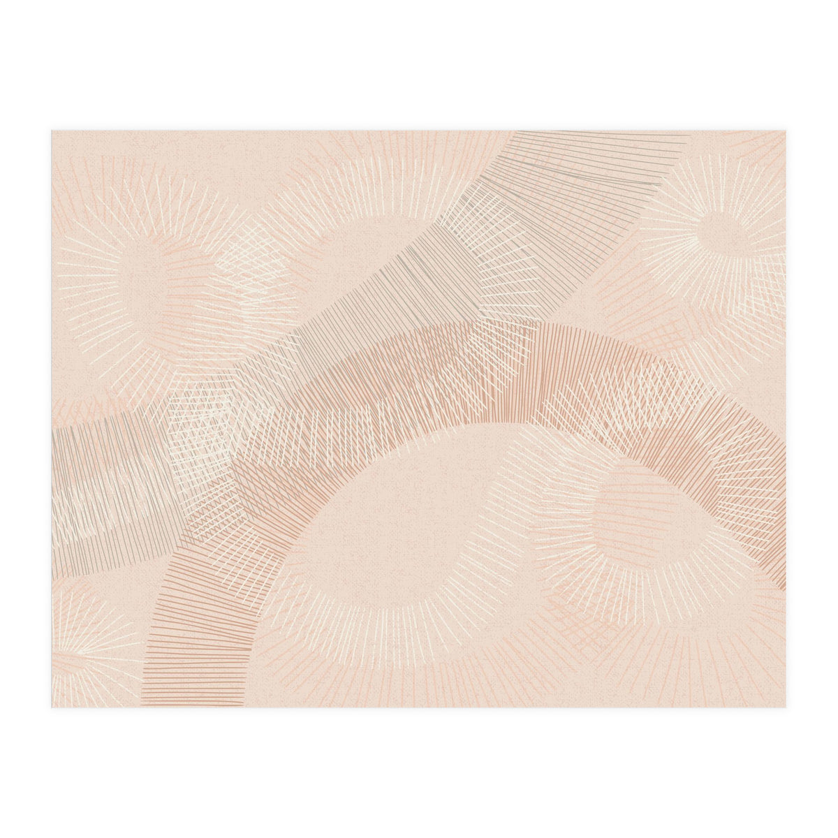 calming essentials Curved Lines pale mocha mousse (Print Only)