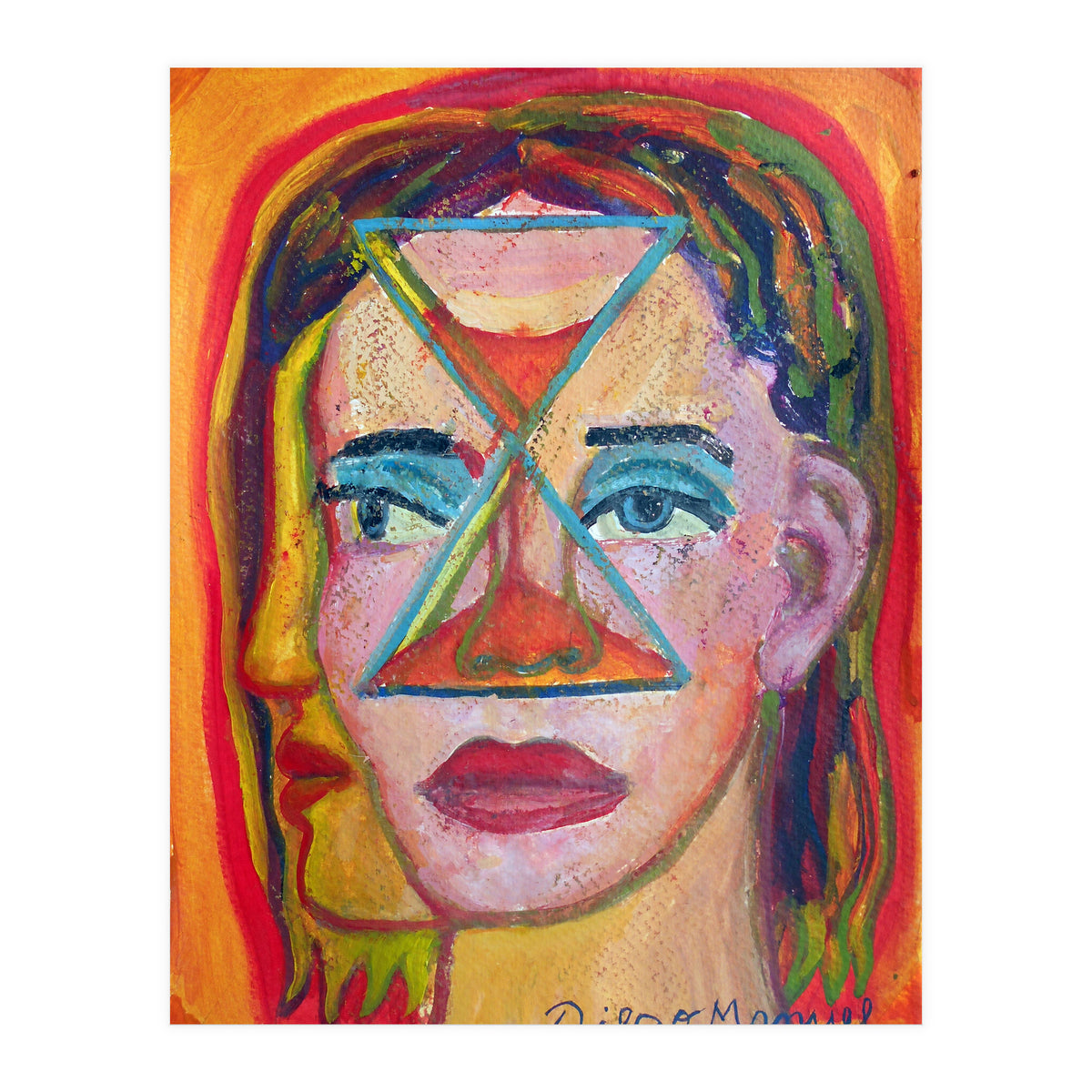 Cabeza De Mujer 15 (Print Only)