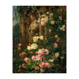 Le Benitier: Notre-Dame-des-Roses. 1850 Canvas, 127 x 90 cm. (Print Only) thumbnail