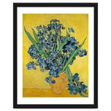 Irises. Date: May 1890, Saint-Rémy-de-Provence. Dimensions: 92.7 cm x 73.9 cm, 111.5 cm x 92.9 cm. thumbnail