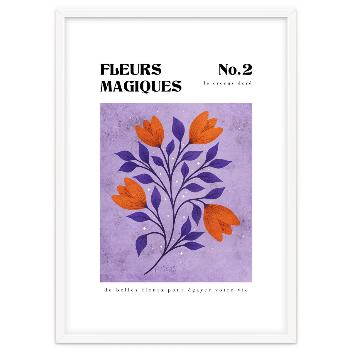 Magical Flowers No.2 Golden Crocus