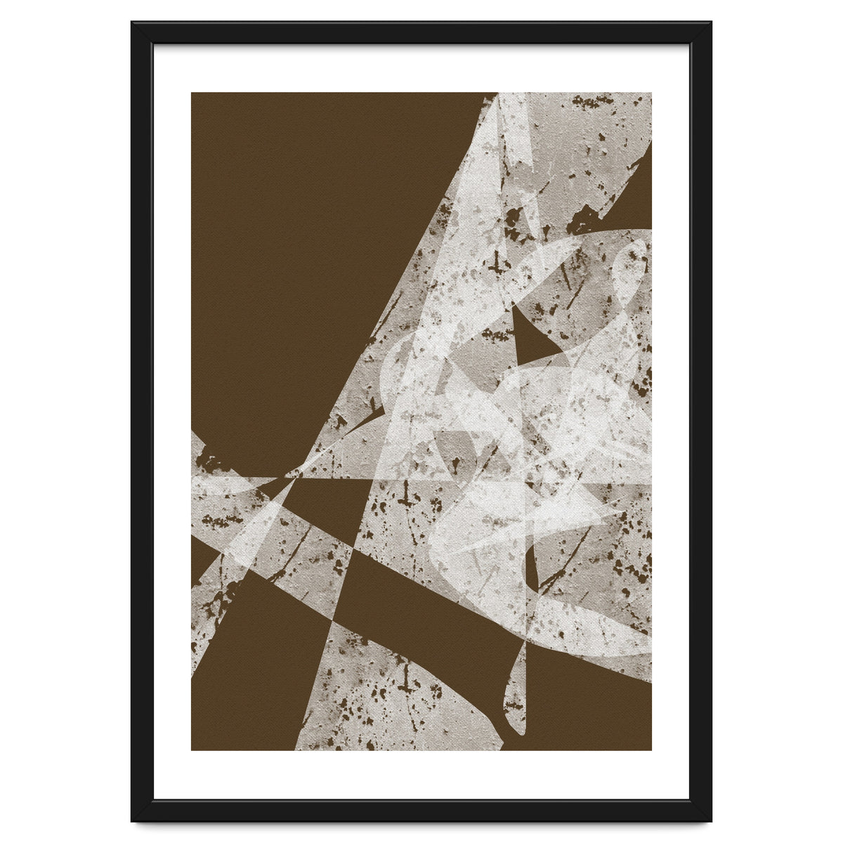 Abstract White Scratch