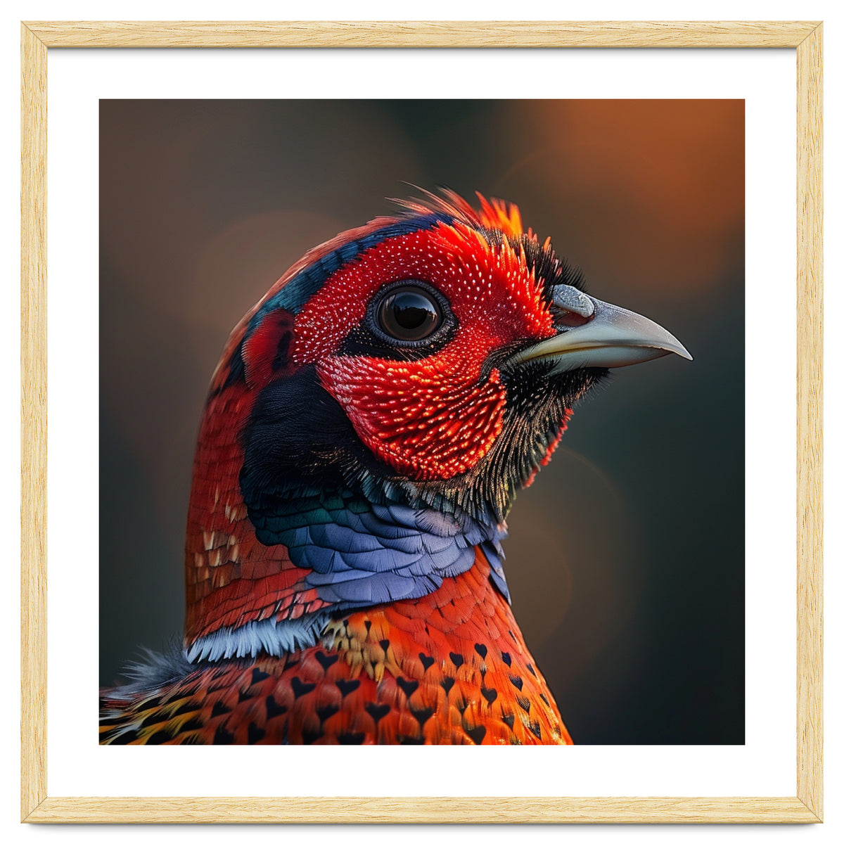 Close Up Pheasant Bird