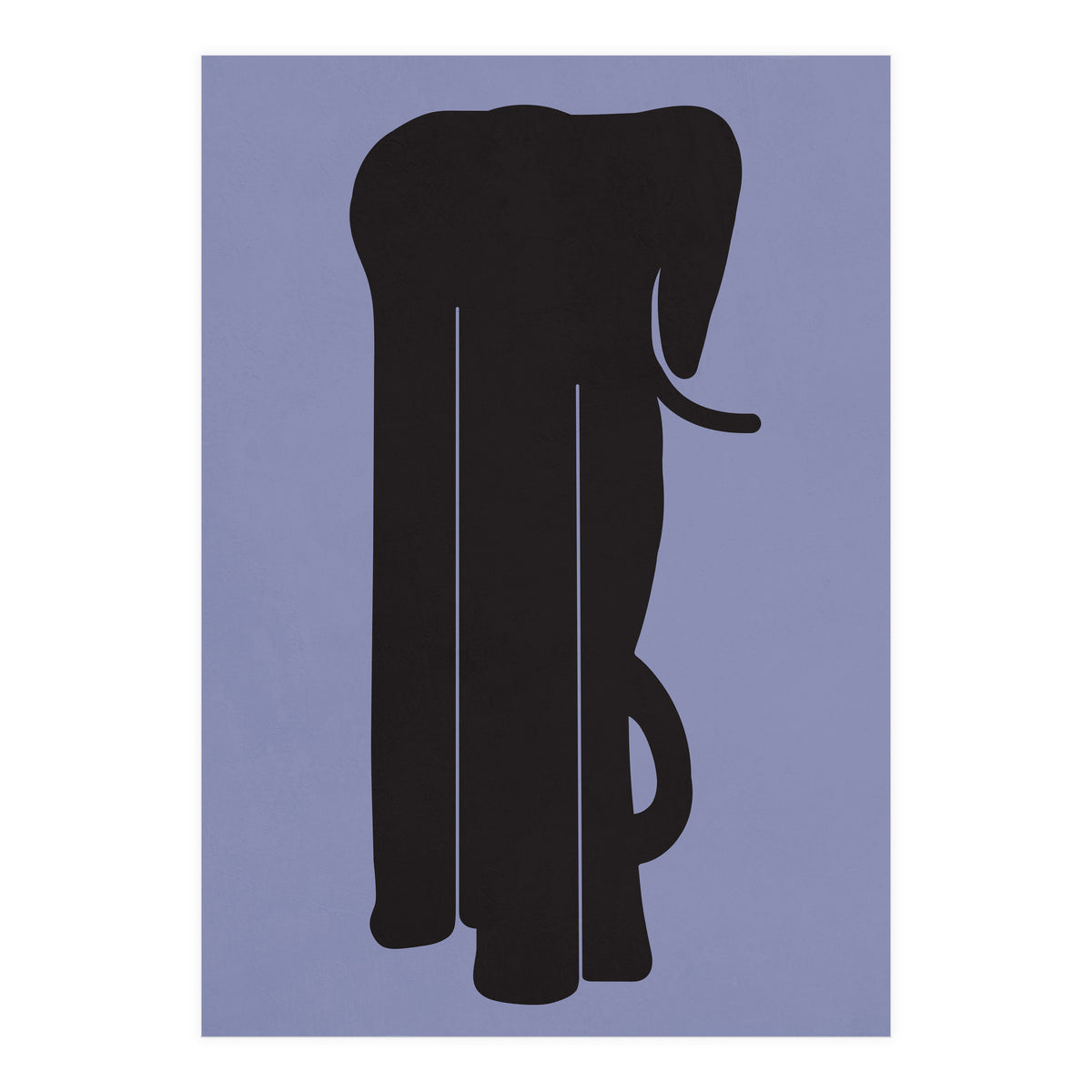 Minimal Elephant (Print Only)