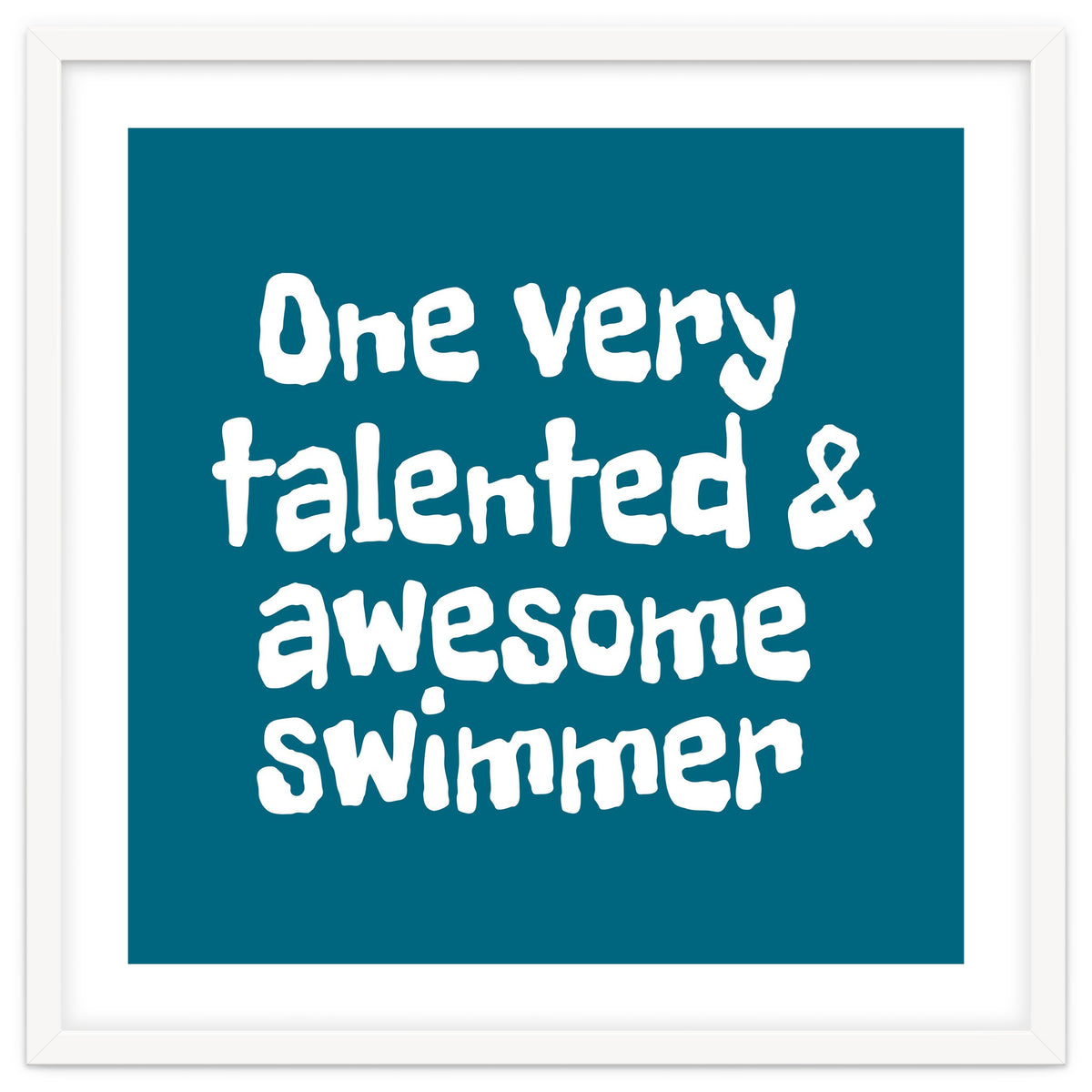 One very talented and awesome swimmer