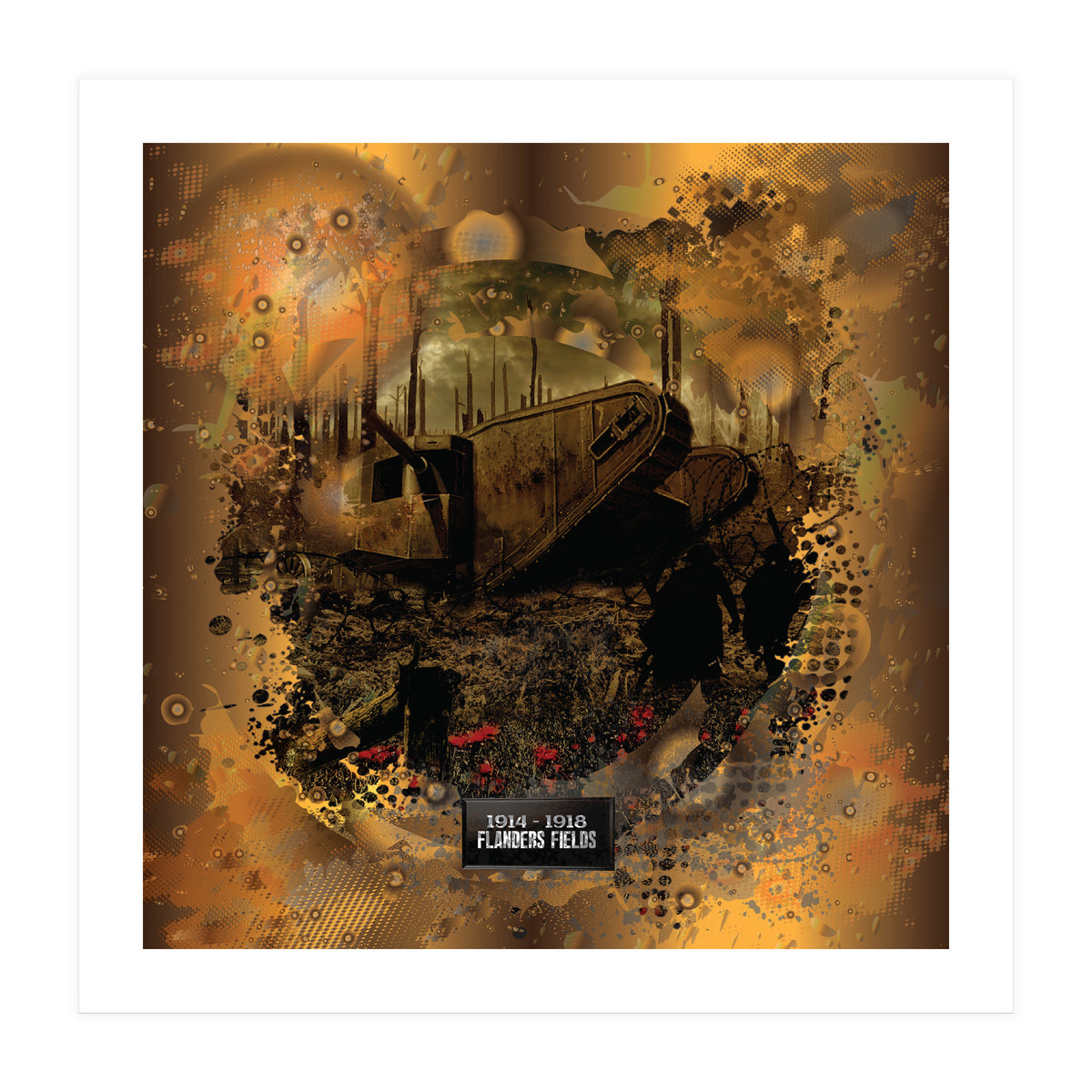 In Flanders Field WW1 (Print Only)