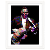 Howlin Wolf American Blues Guitarist Colorful thumbnail