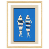 Minimal Fish On Blue thumbnail