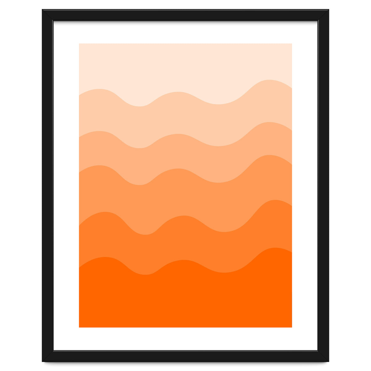 Orange gradient design