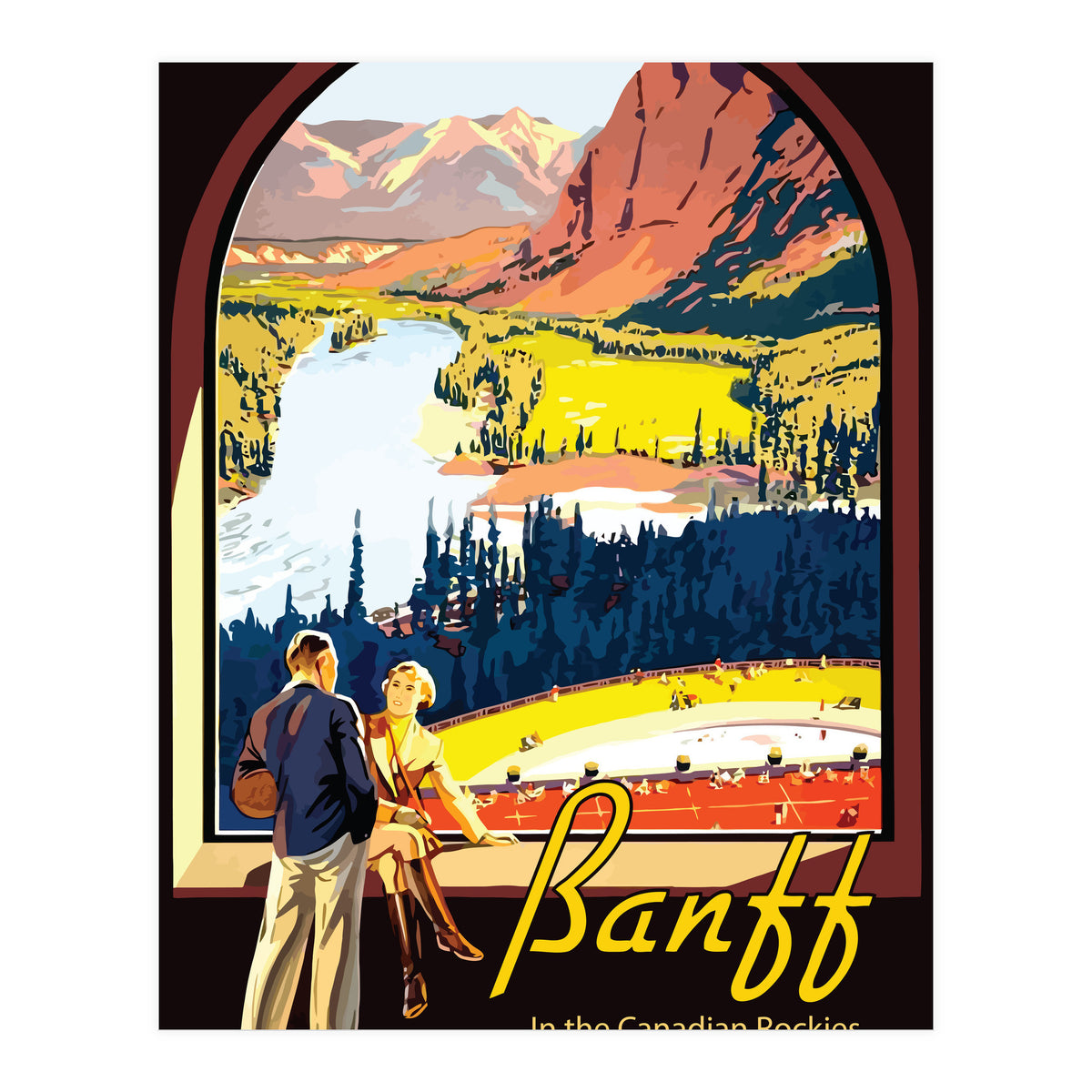 Banff, Alberta, Canada (Print Only)