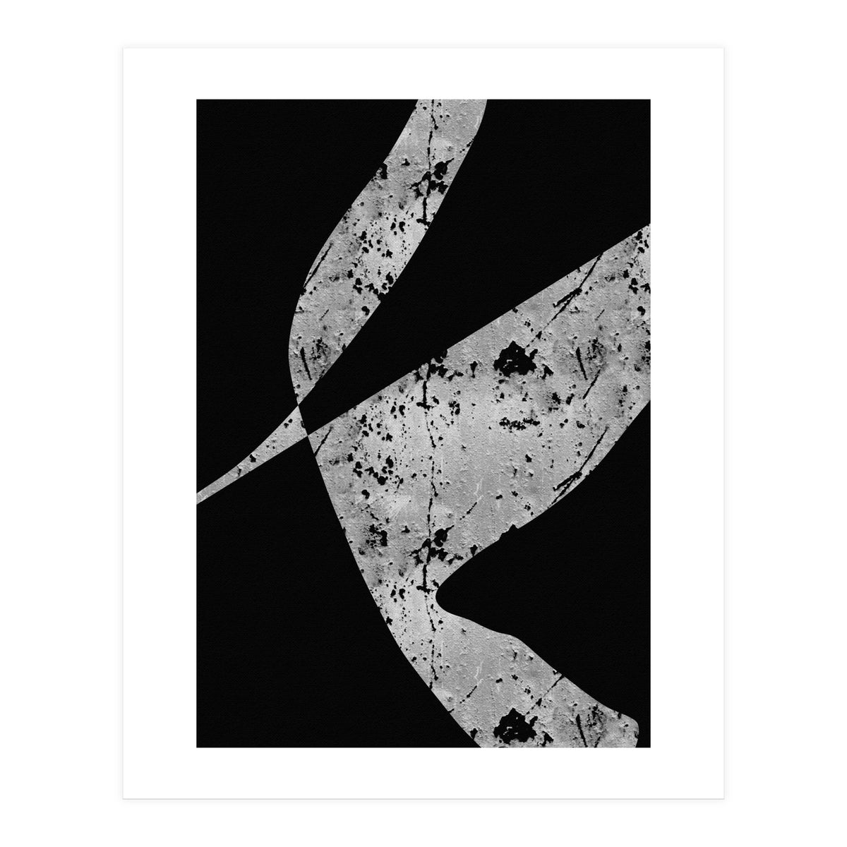 Black and White Abstract (Print Only)