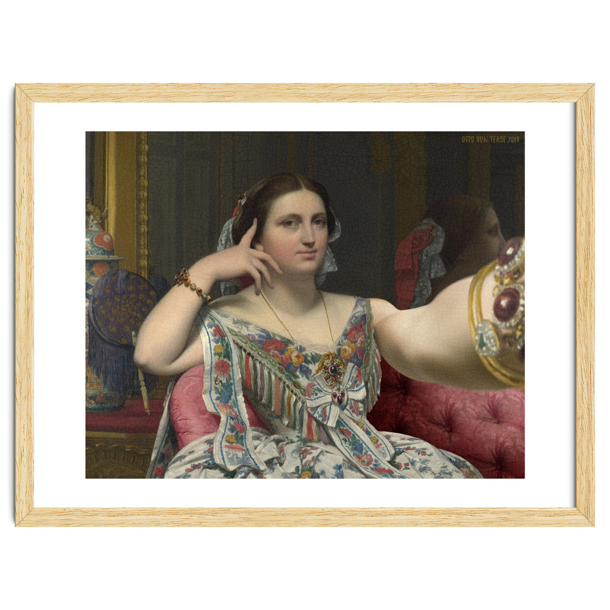 Madame Moitessier - Ingres - Selfie