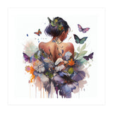 Butterfly Botanical Back (Print Only) thumbnail