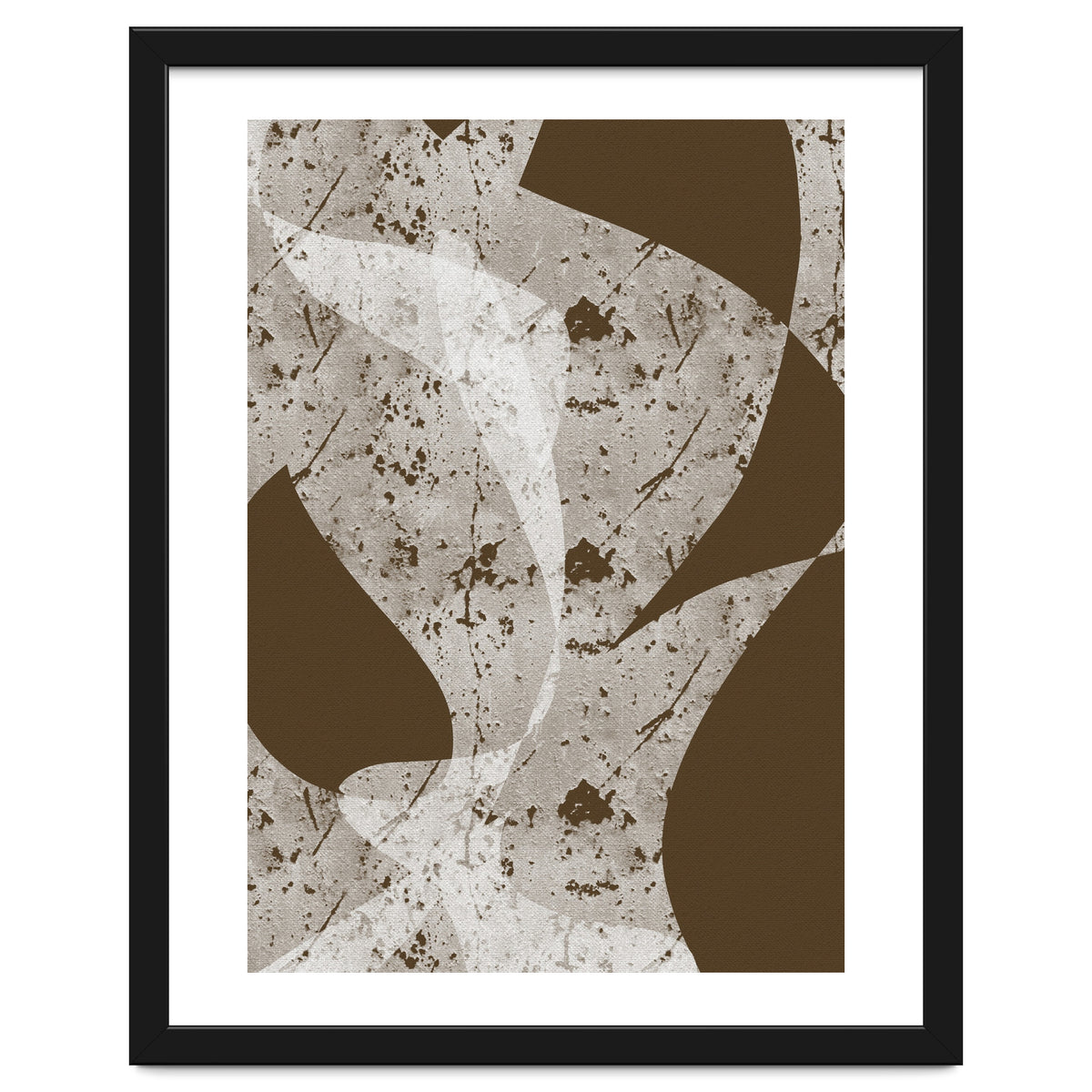 Abstract White Scratch