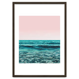 Ocean Love | Sea Beach Sand Waves Photography | Blush Nature Scenic Travel Island Digital thumbnail
