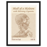 Skull of a Skeleton with Burning Cigarette - Vincent van Gogh (1885–86) thumbnail