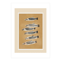 Minimal Fish Study (Print Only)