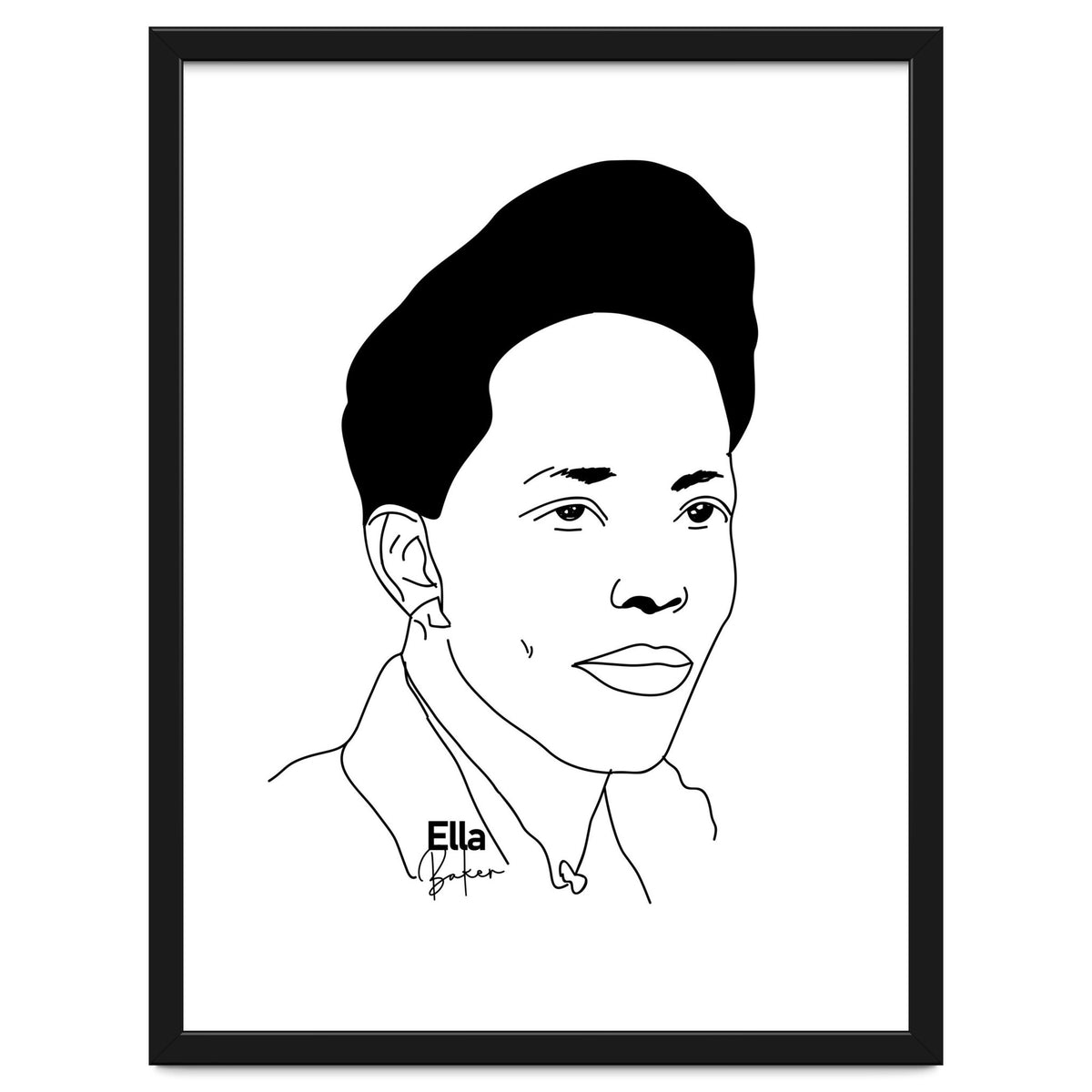 Ella Baker African-American Civil Rights Activist