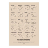 Grand Prix Formula One Circuits Racing Car (Print Only) thumbnail