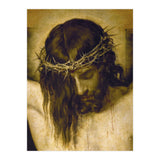 Crucified Christ (detail of the head). Cristo crucificado. Madrid, Prado museum. (Print Only) thumbnail