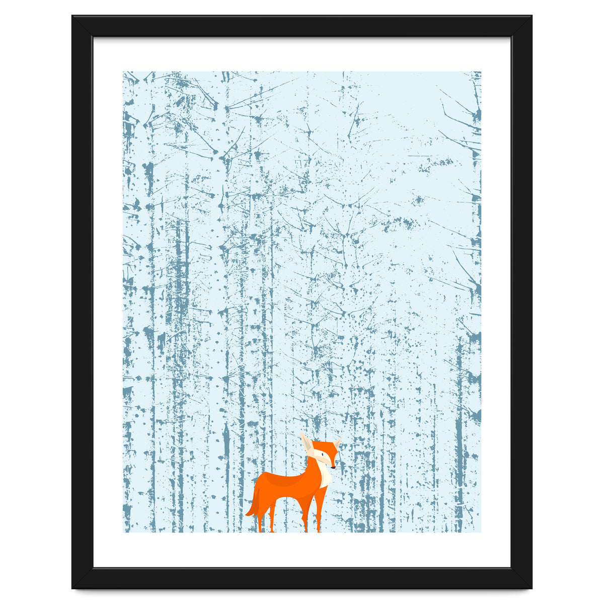 Fox Lost In The Woods