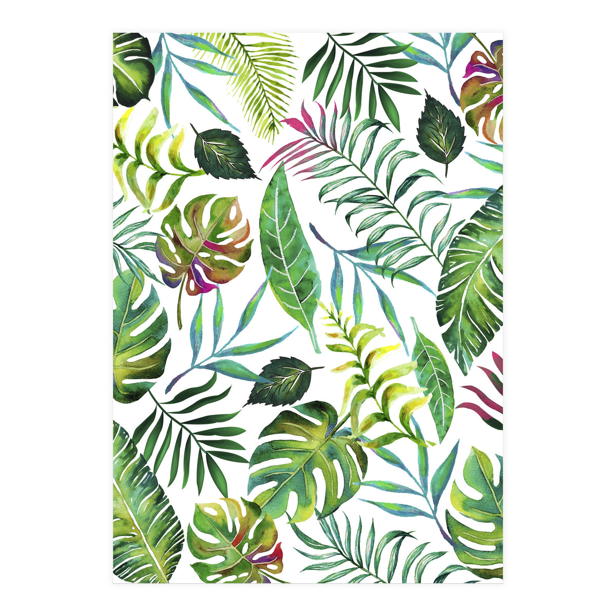 Tropical Flora #society6 #decor #buyart (Print Only)