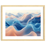 Ethereal Fluid Waves Abstract Art thumbnail