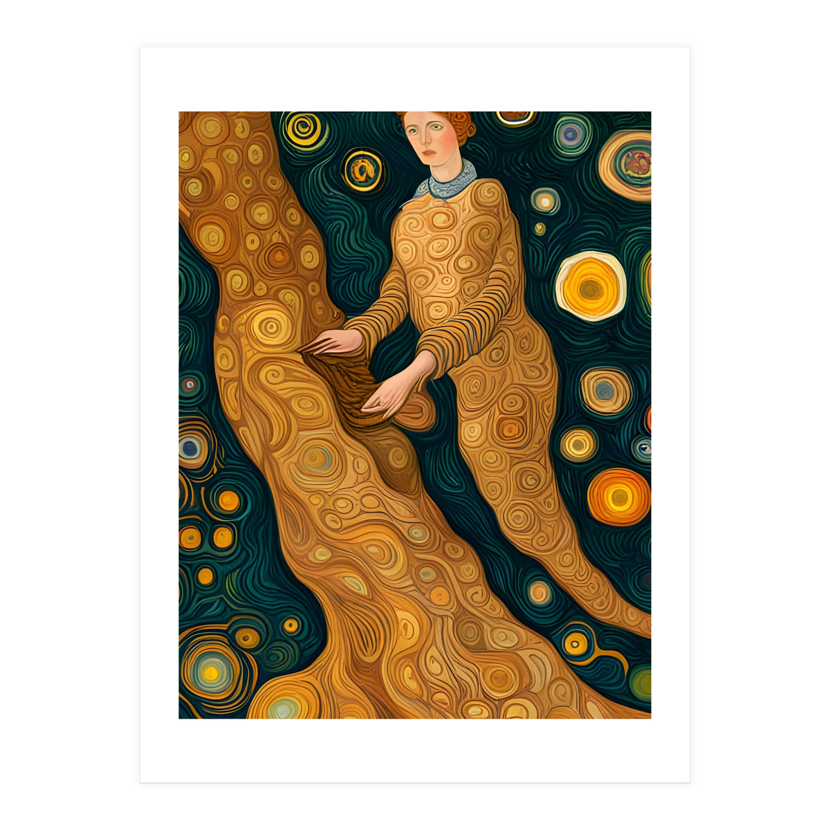 Artificial Masterworks - Klimt van Gogh (Print Only)
