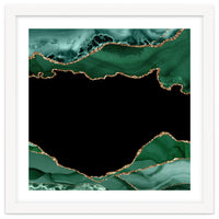 Emerald & Gold Agate Texture 03