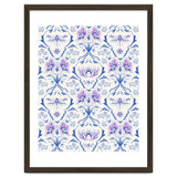Bohemian Garden Blue Pattern thumbnail