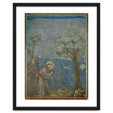 Saint Francis of Assisi preaching to the birds. Giotto. GIOTTO DE BONDONE (1266-1337). thumbnail