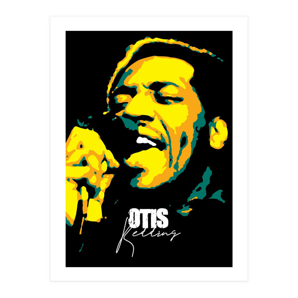 Otis Redding American Singer, Musician Legend (Print Only)