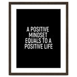 A positive mindset equals to a positive life thumbnail