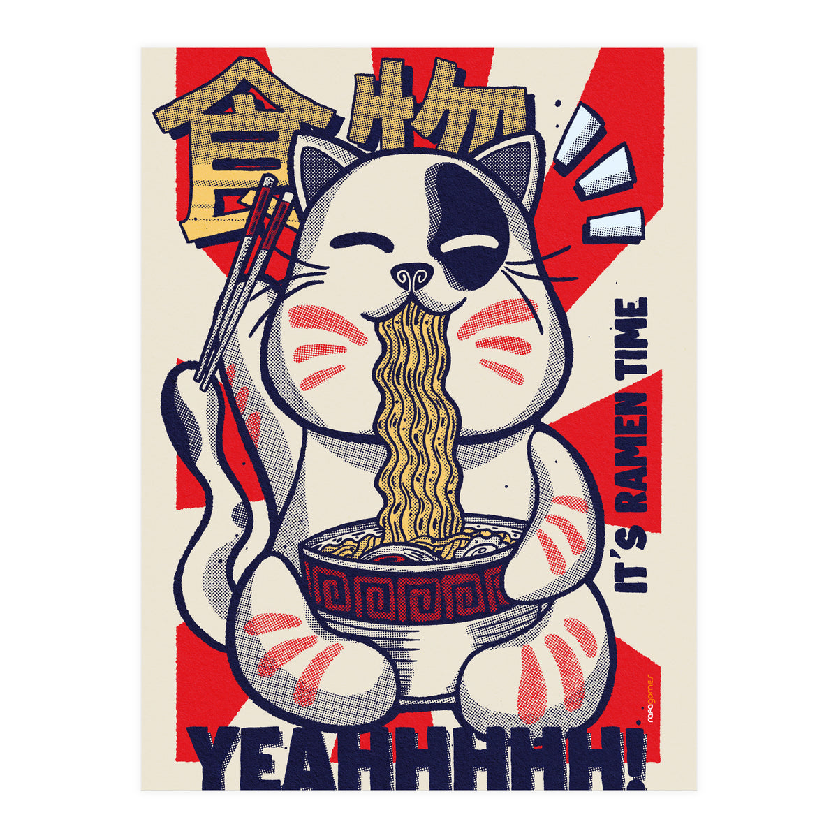 It's Ramen Time (Print Only)