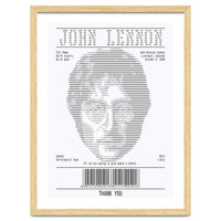 Receipt Art John Lennon Quotes