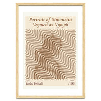 Portrait Of Simonetta Vespucci As Nymph – Sandro Botticelli (1480)