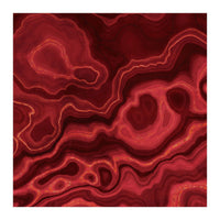 Red Agate Texture 03  (Print Only)