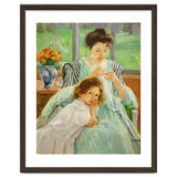 Young mother sewing, 1901 Canvas,92,4 x 73,7 cm. thumbnail