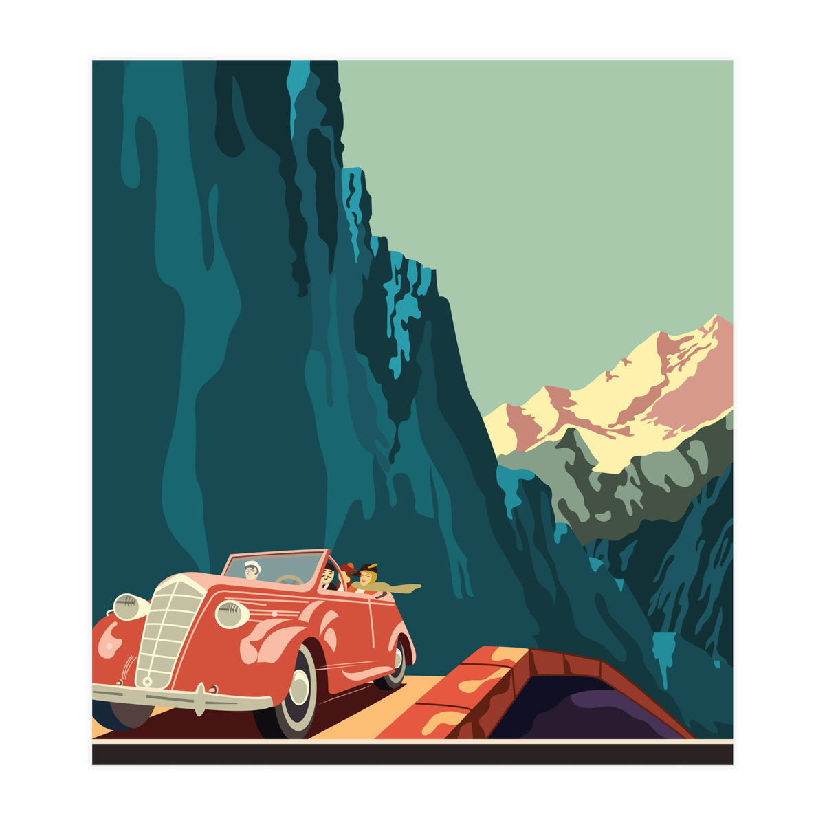 Switzerland By Car (Print Only)