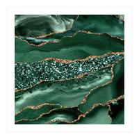 Agate Glitter Ocean Texture 16 (Print Only)
