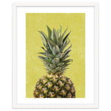Pineapple Crown, Tropical Summer Fruit Art thumbnail