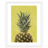 Pineapple Crown, Tropical Summer Fruit Art