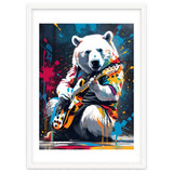 Polar Bear Playing Guitar, Graffiti thumbnail