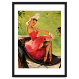 Pinup Girl On A Chariot Fast Ride thumbnail