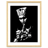 Don Cherry Trumpeter Jazz Music Legend in Grayscale thumbnail