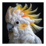 Beautiful Cockatoo Parrot Portrait Headshot (Print Only) thumbnail